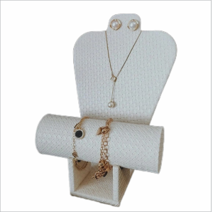 Expositor Colar, Pulseira, Brinco Tecido Trama