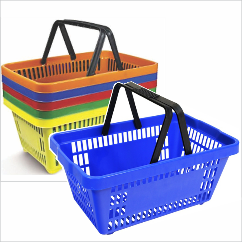 CESTINHO DE COMPRAS COLORIDOS