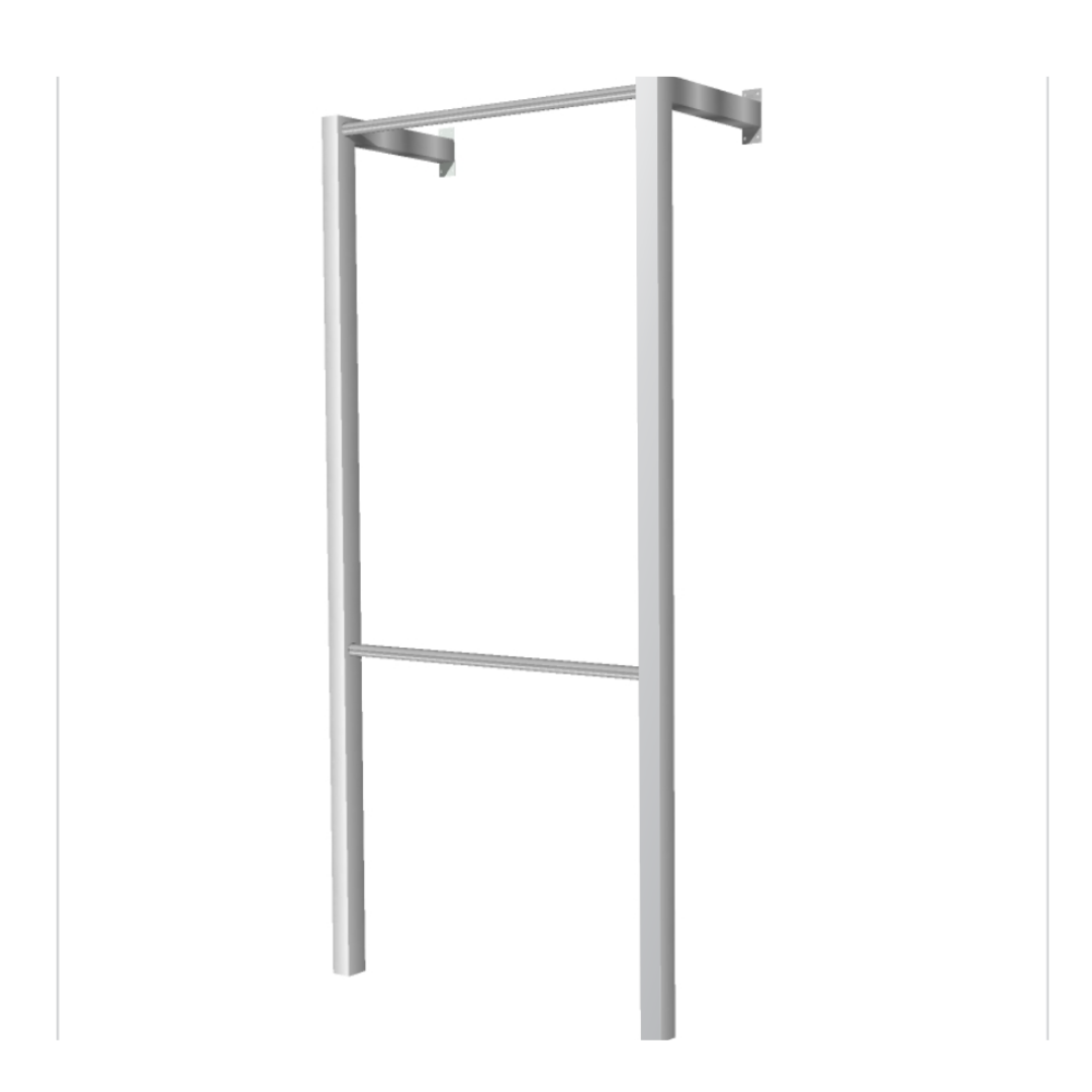 Arara Parede, Piso Parede Alto tubo Quadrado 5×5
