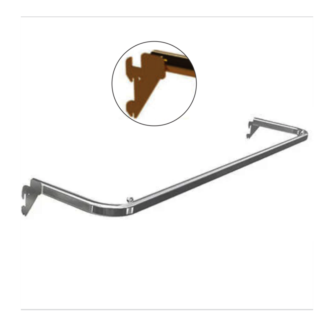 Arara Reta Oblongo, para Cremalheira