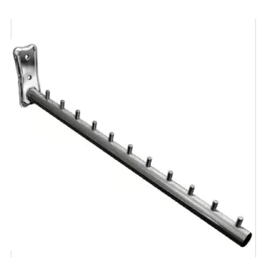 RT Cabideiro Frontal, de parede, Inclinado 10 pinos, modelo POP