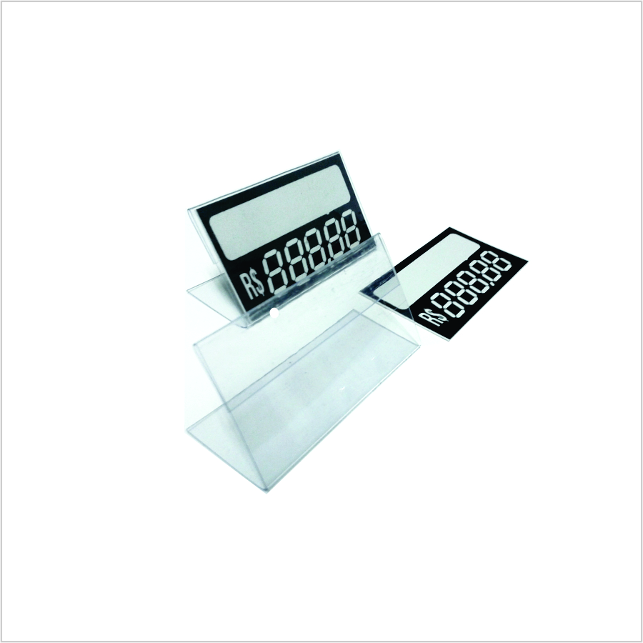 Etiqueta Digito Com Base PVC