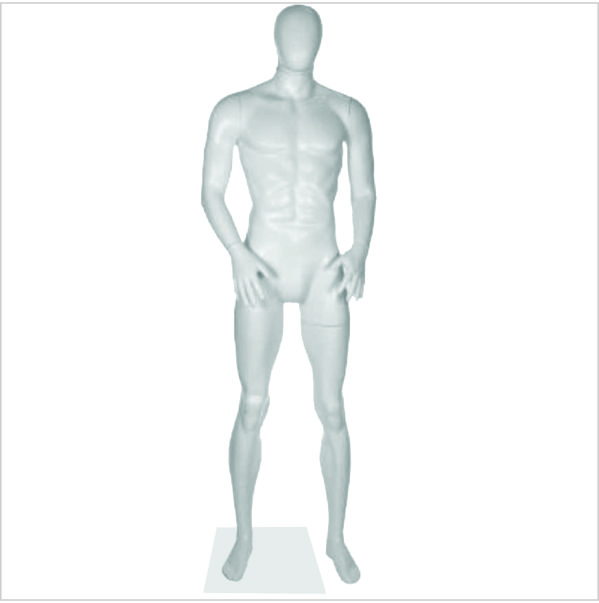 Manequim PVC Masculino, Mão no Bolso