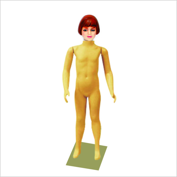 Manequim Infanto Juvenil, Feminino, 07 anos. Pvc
