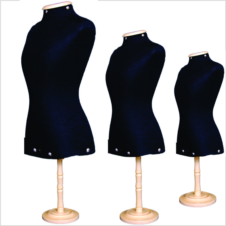Busto P/ Bijuterias Forrado