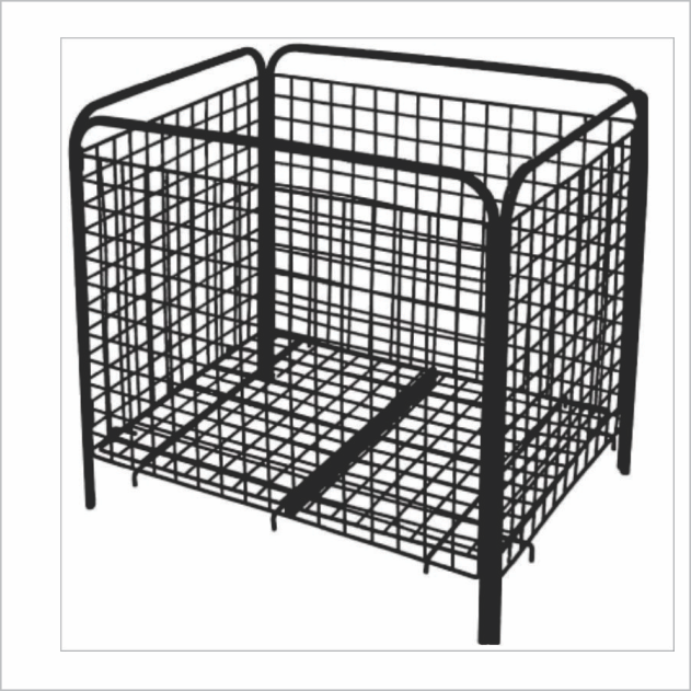 Cestão de ofertas, Aramado. Desmontável.