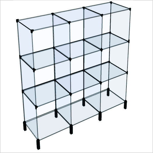 Balcão Casulo Vidro Modulado