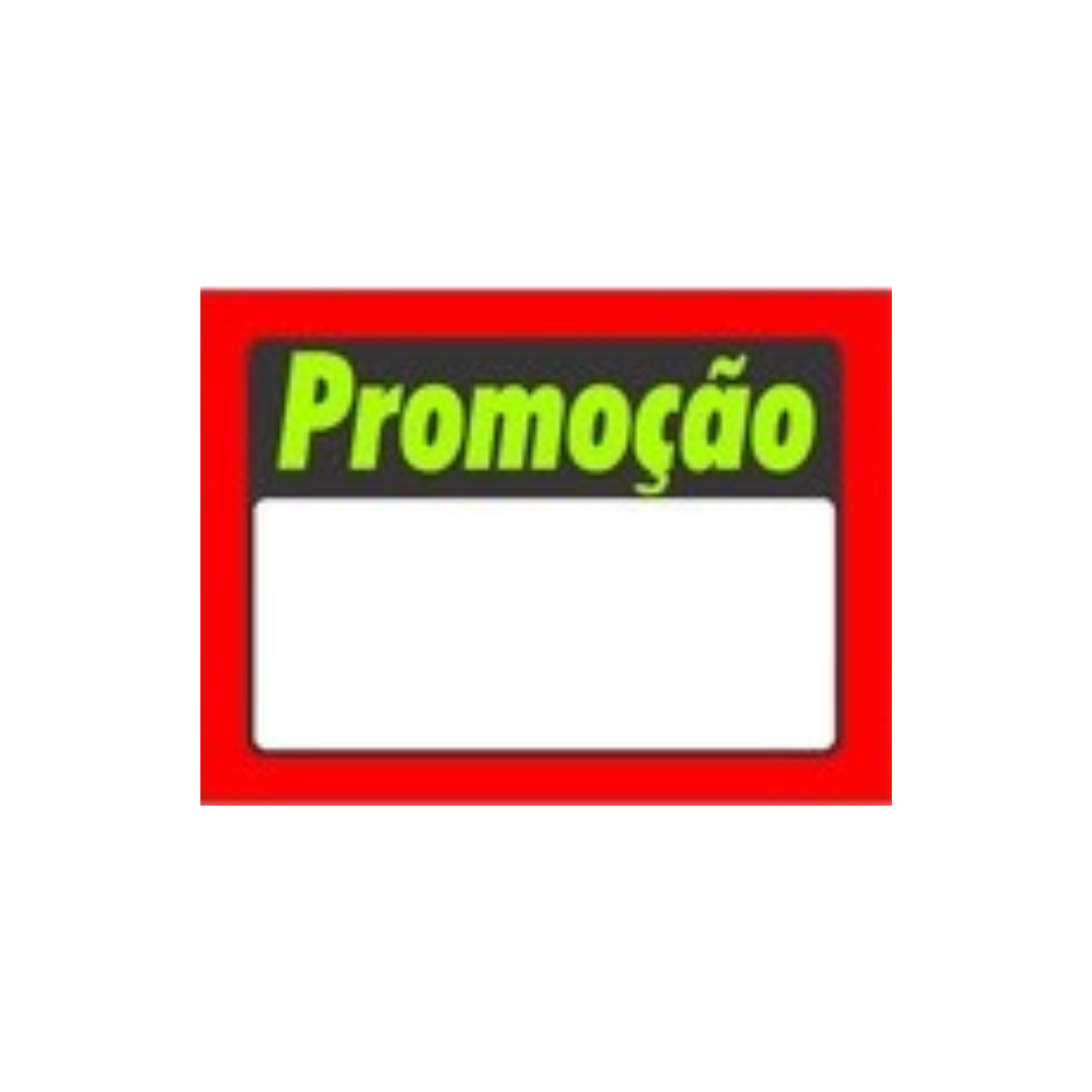 ETIQUETA PROMOÇÃO PVC PEQUENA