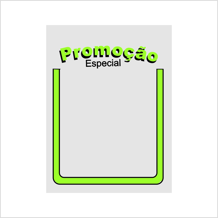 PLACA PVC PROMOÇÃO ESPECIAL