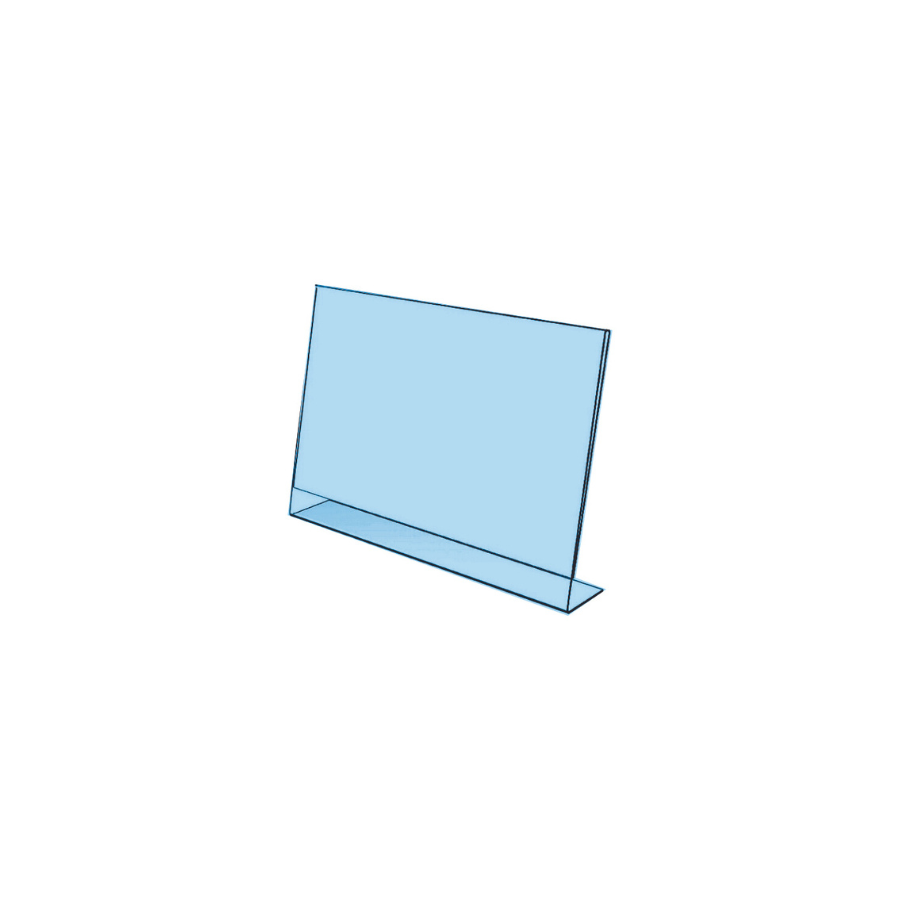 PORTA PREÇO HORIZONTAL PVC 5X5